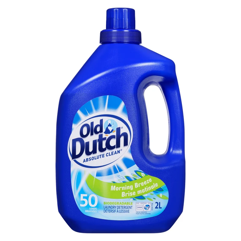 Old Dutch Absolute Clean Morning Breeze Scented Laundry Detergent, 2-L