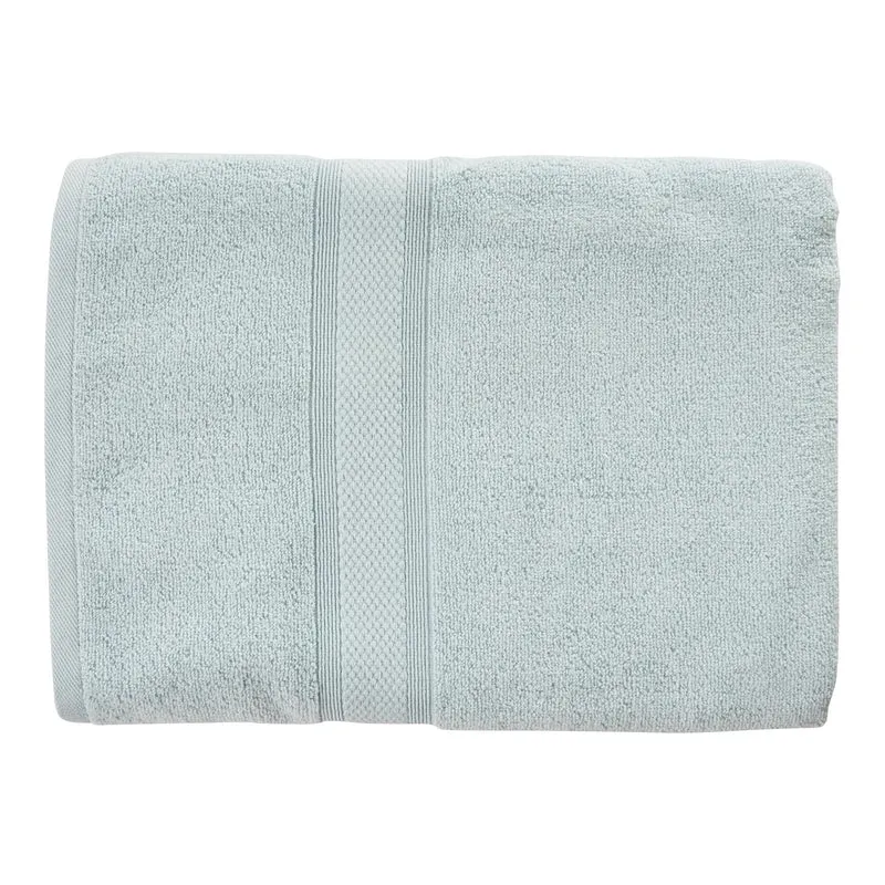 Texmade Premium Soft Cotton Bath Sheet, Light Blue, 64-in