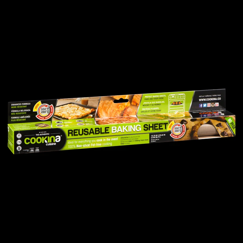 Cookina Cuisine Reusable Baking Sheet