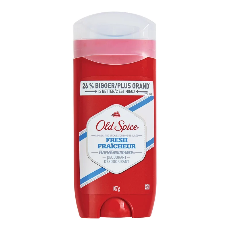 Old Spice High Endurance Fresh Deodorant Stick, 107-g