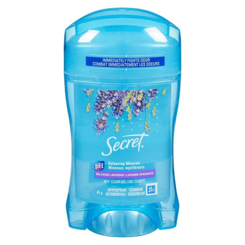 Secret Women's Lavendar Clear Gel Deodorant - 45g