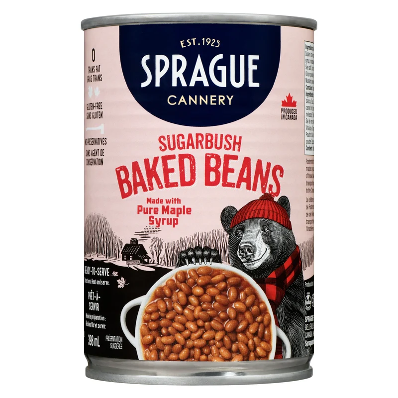 Sprague Sugarbrush Baked Beans, 425-g