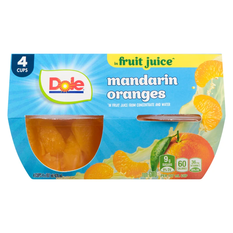Dole Mandarin Oranges 4pk. - 428ml