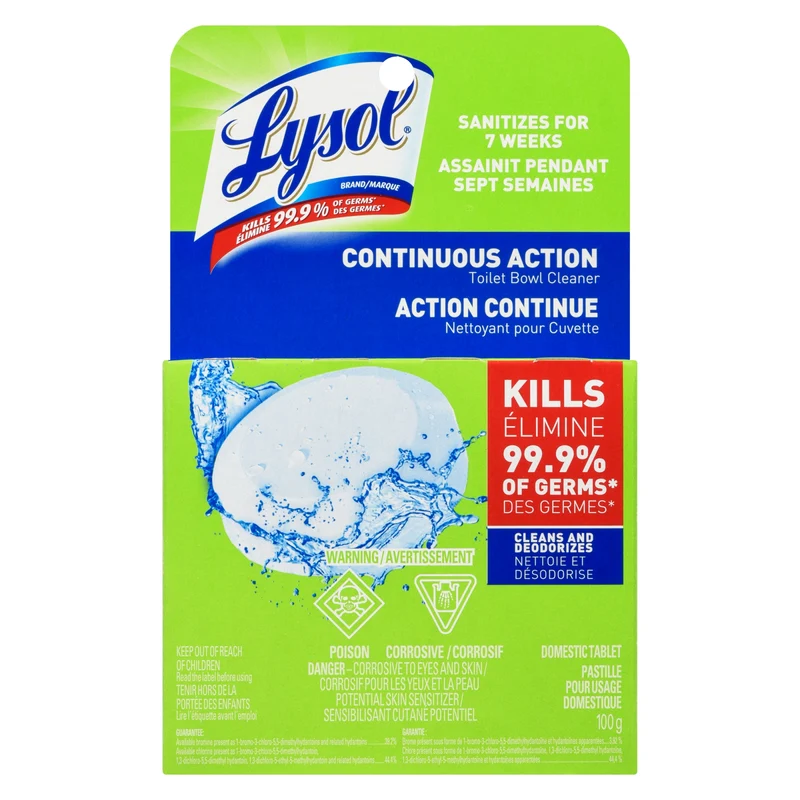 Lysol Domestic Tablet Toilet Bowl Cleaner, 100-g