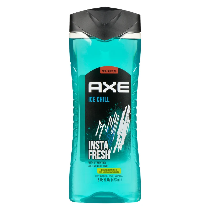 Axe Ice Chillin' Iced Mint & Lemon Scent Body Wash, 473-ml