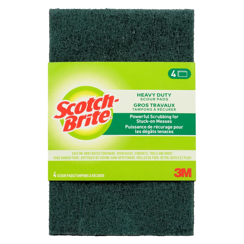Scotch-Brite Heavy Duty Scour Pads, 4-Pack