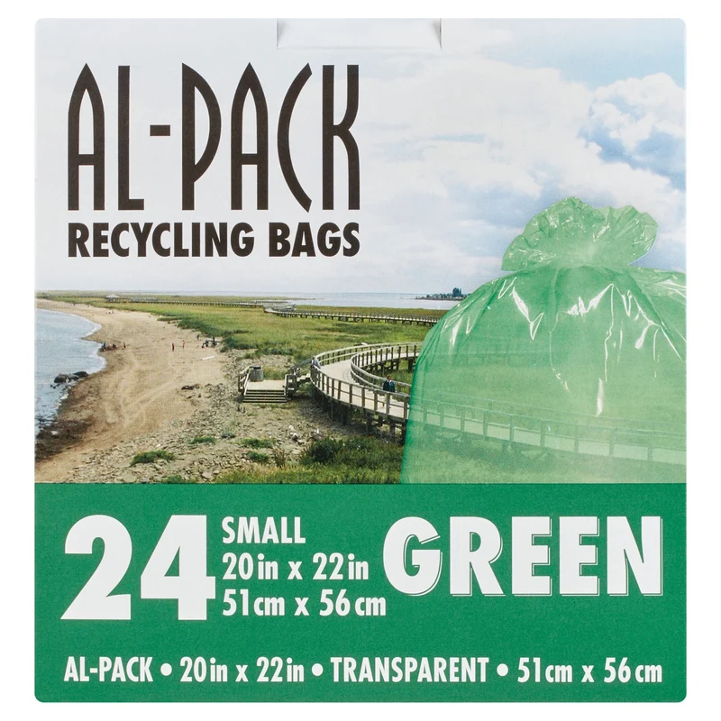 Al-Pack Small Recycling Bags - 24pk.