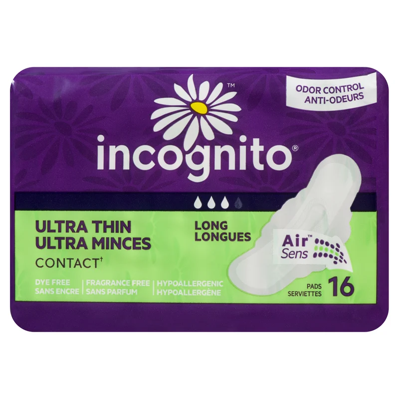 Incognito® U-thin Regular with Wing - 16pk.