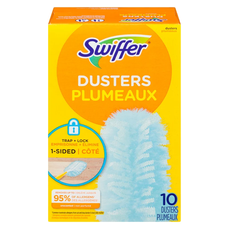 Swiffer Unscented Duster Refill Cloths, 10-Pack