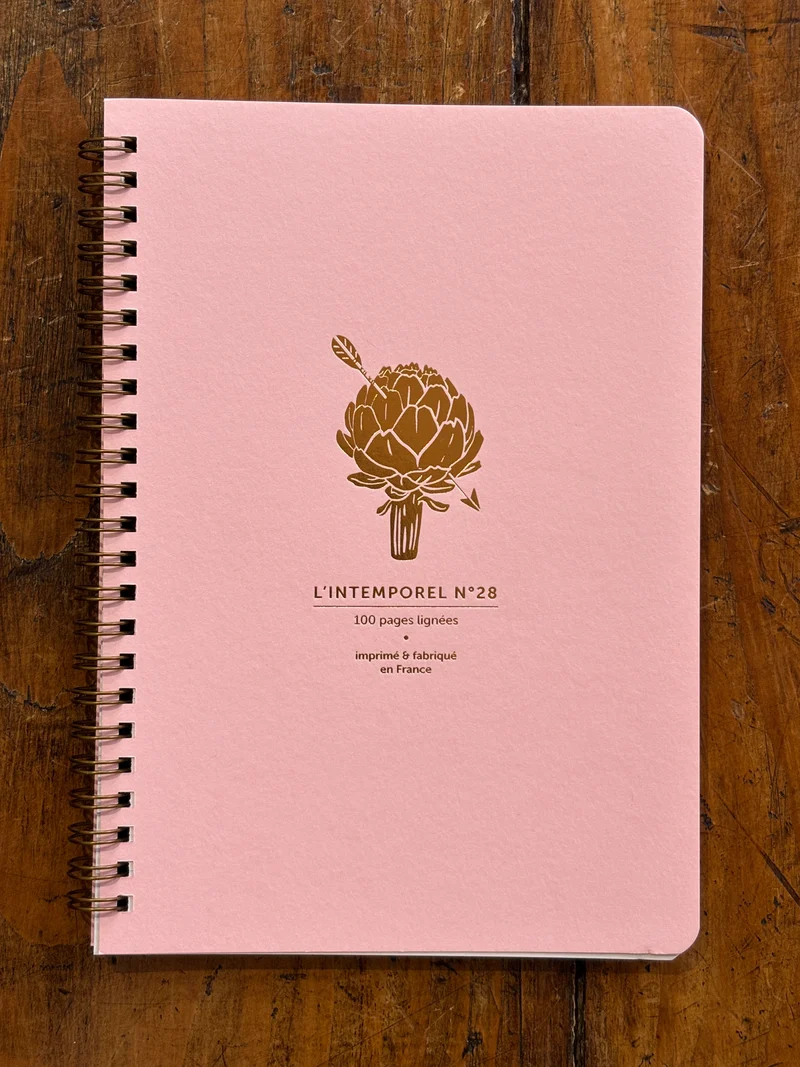 Carnet L'intemporel n°28 ARTICHAUT - Les Éditions Du Paon