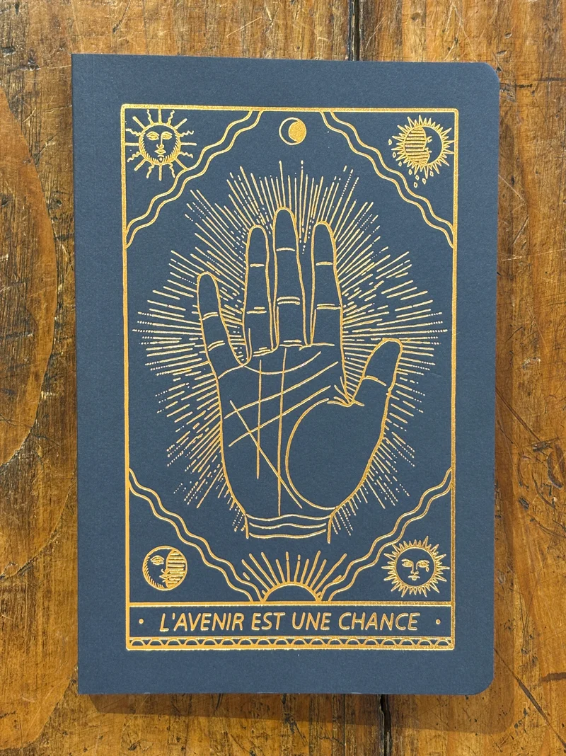 Carnet Dos Carré L'avenir Est Une Chance - Les Éditions Du Paon