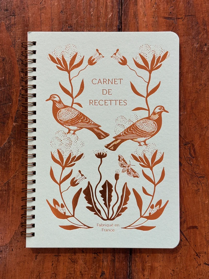 Carnet De Recettes Coton - Les Éditions Du Paon