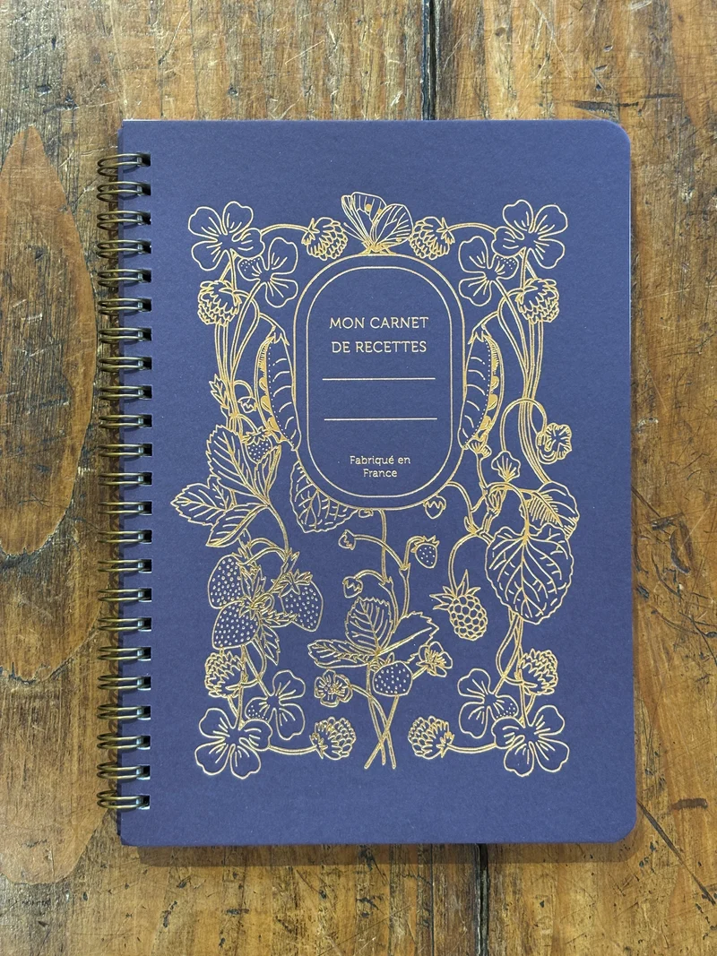 Carnet De Recettes Fraises Des Bois - Les Éditions Du Paon