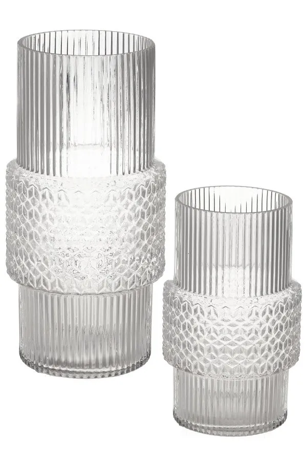 Vase en verre Triangle