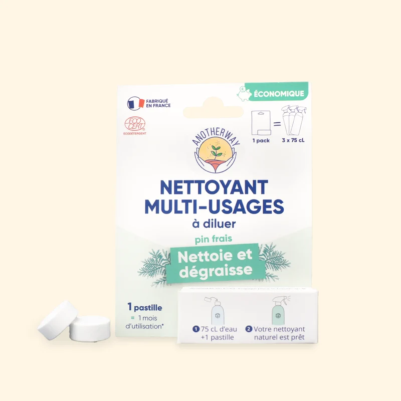 Produit ménager naturel à diluer x3
