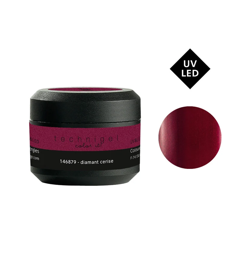 GEL UV DIAMANT CERISE