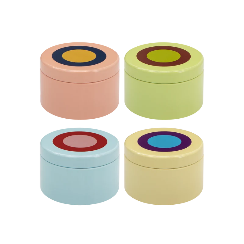 Lot de 4 mini-boîtes MIRA