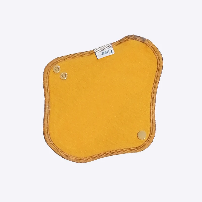 Pack protection périodique et sa pochette - Moutarde