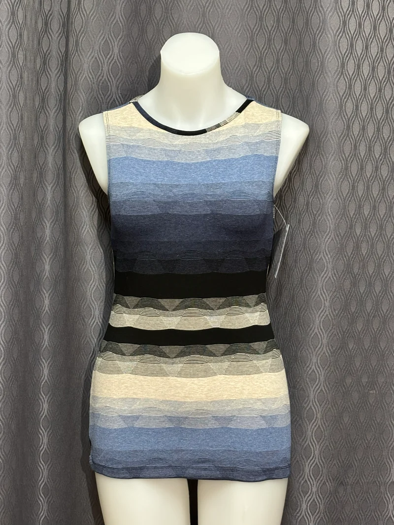 Camisole Bateau Rayée