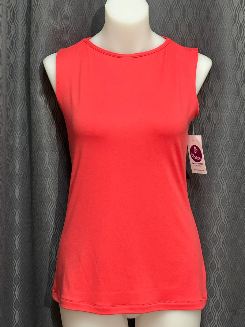 Camisole Bateau Corail