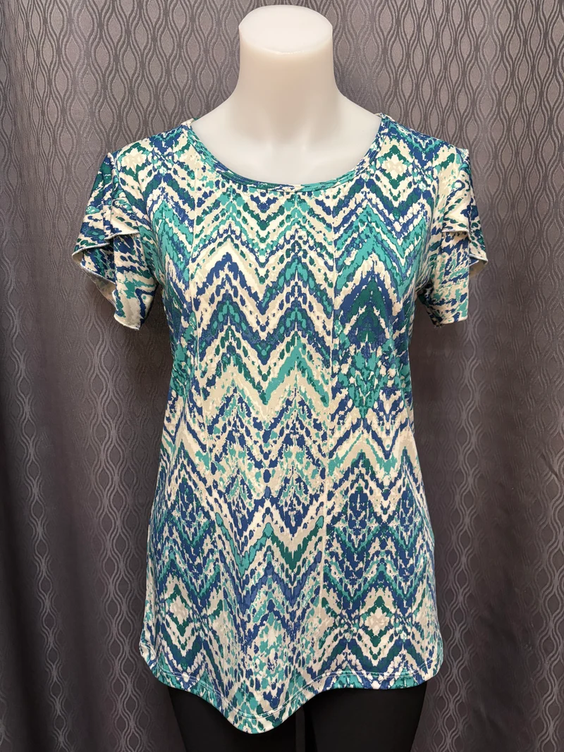 Chandail Chevrons Bleus