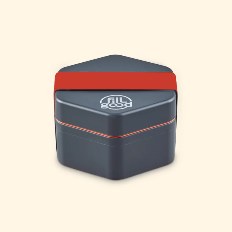 Lunchbox végétale - Rouge Corail