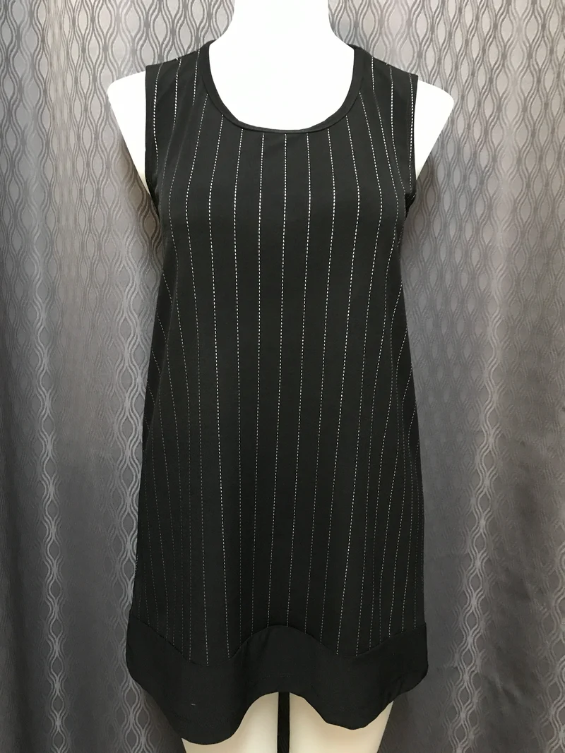 Camisole Rayure Argent
