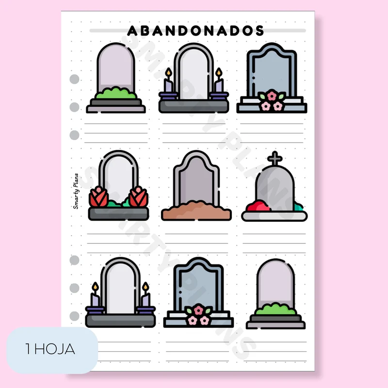 Plantilla Ocio - Libros Abandonados