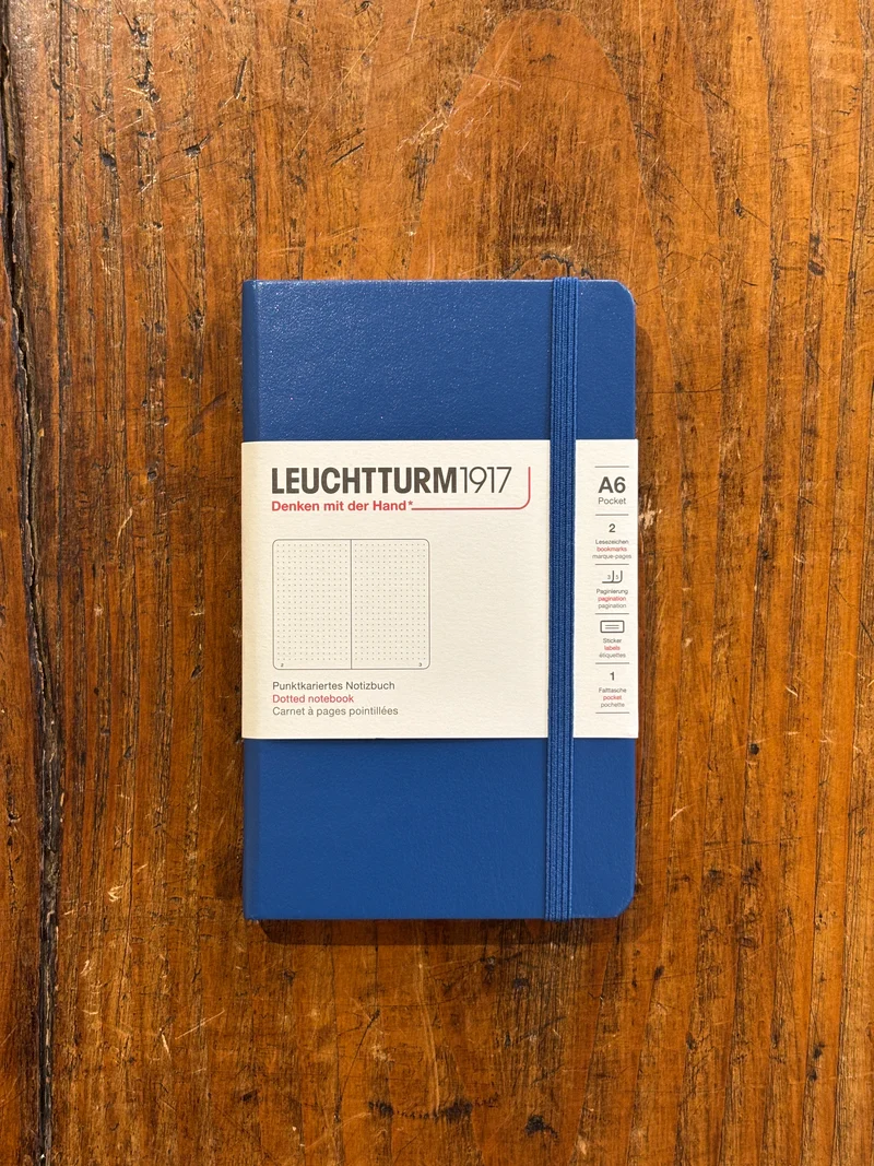 Carnet Rigide Pointillé A6 - Leuchtturm