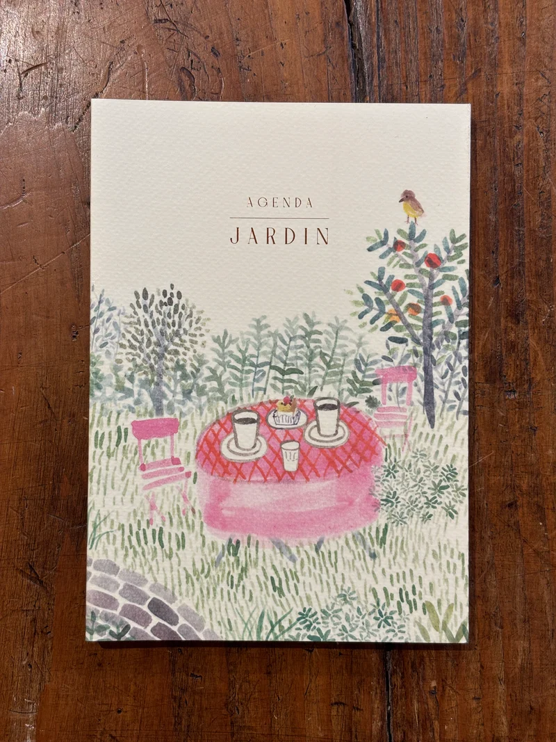 Agenda Jardin - L'après-midi travel journal