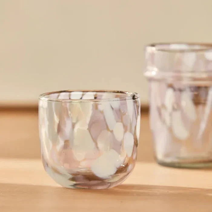 Set de 2 verres BEIRA (petit) - rose