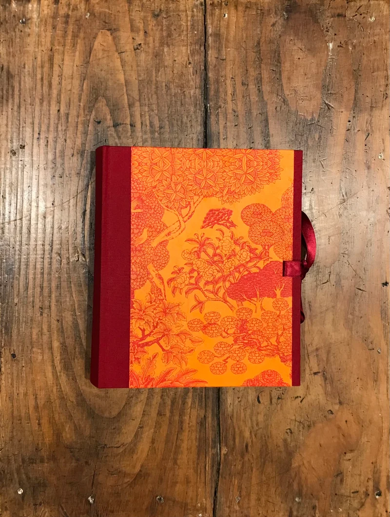 Kongpo Orange/Rouge - Moyen Album Photo Trait