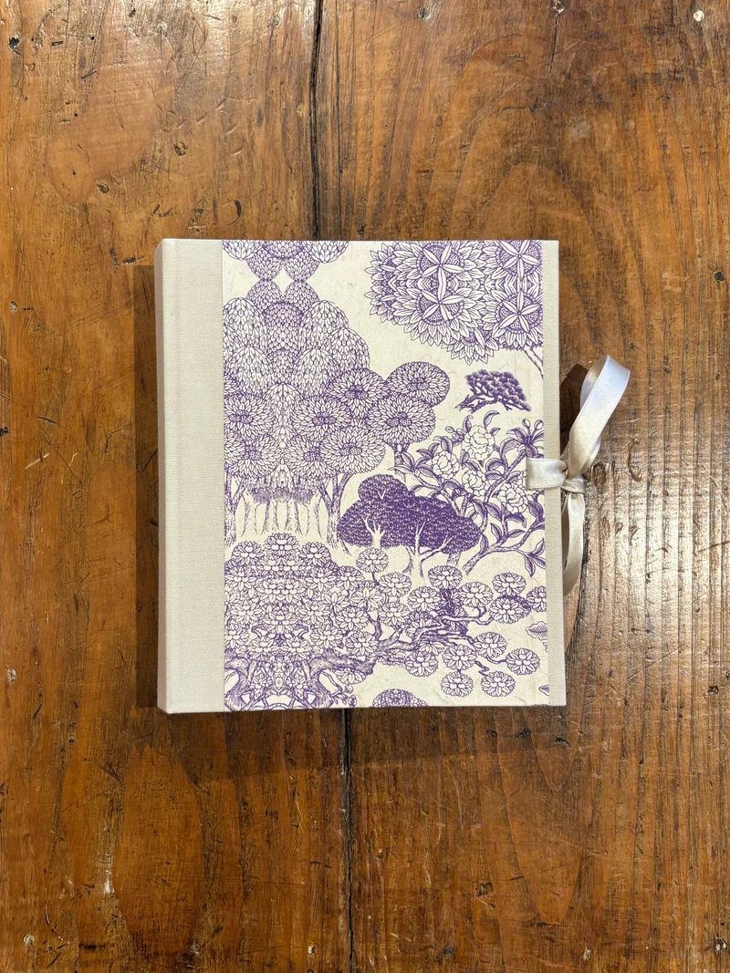 Kongpo Violet/Blanc - Moyen Album Photo Trait