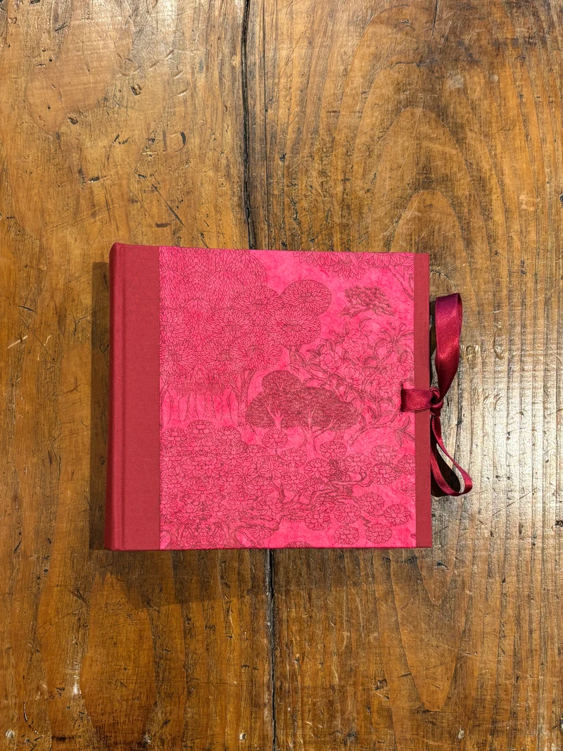 Kongpo Rouge/Fuschia- Petit Album Photo Trait