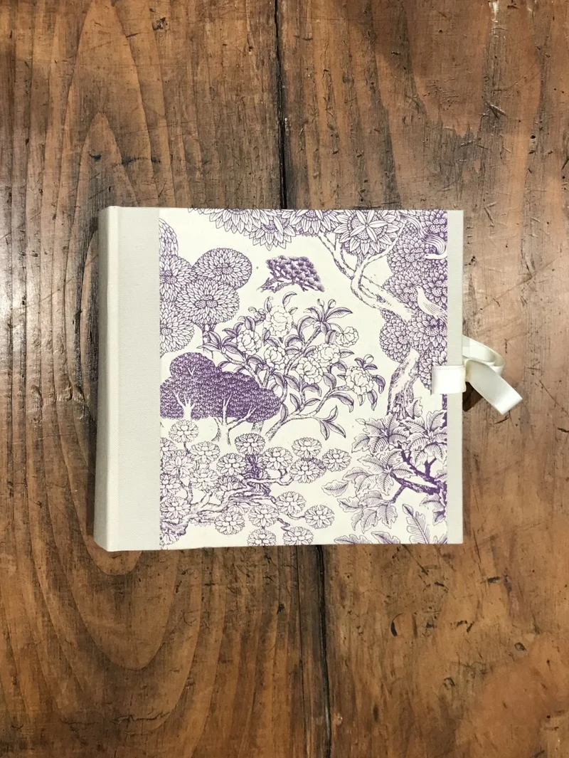 Kongpo Violet/Blanc - Petit Album Photo Trait