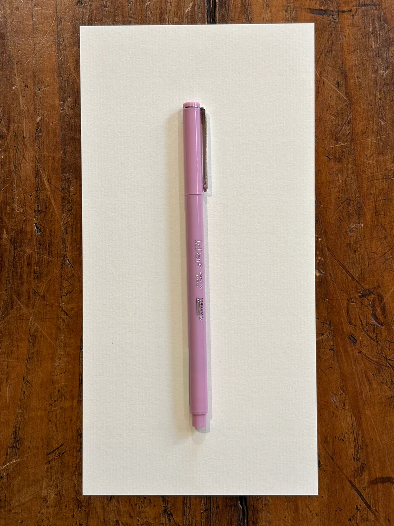 Feutre Fin Pale Mauve - Uchida