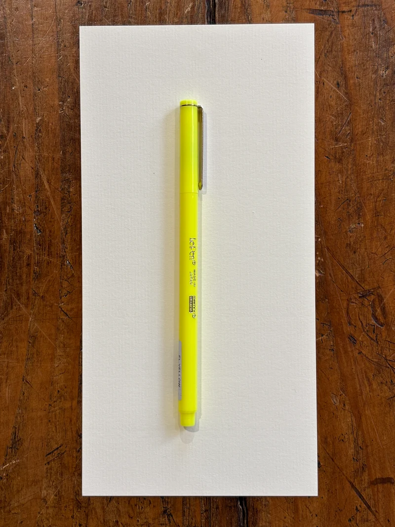 Feutre Fin FL. Yellow - Uchida