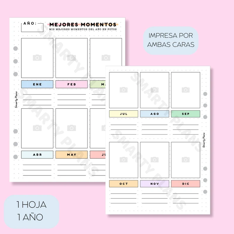 Hoja Anual - Mejores Momentos en Fotos