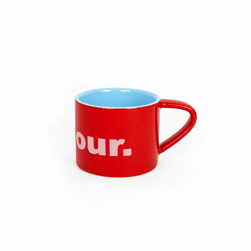 Mug BONJOUR - rouge