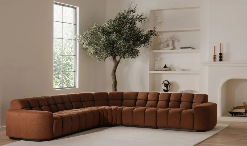 Sofa d'angle en L ROMAN