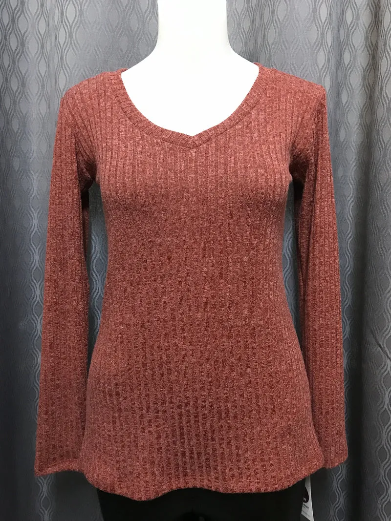 Chandail Tricot Rouille
