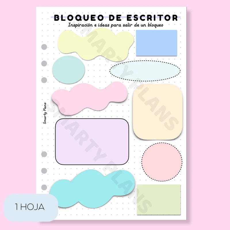 Plantilla Individual Escritores - Bloqueo Escritor