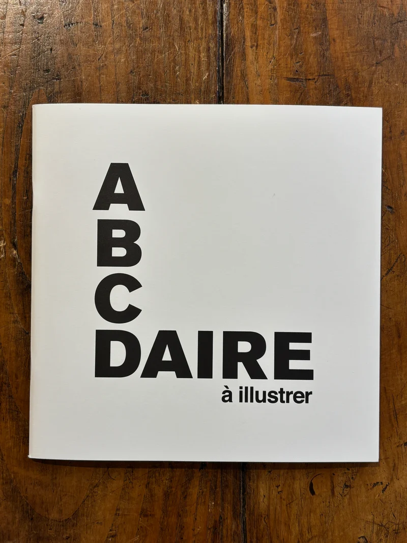 Carnet "ABCDAIRE" à Illustrer - Supereditions