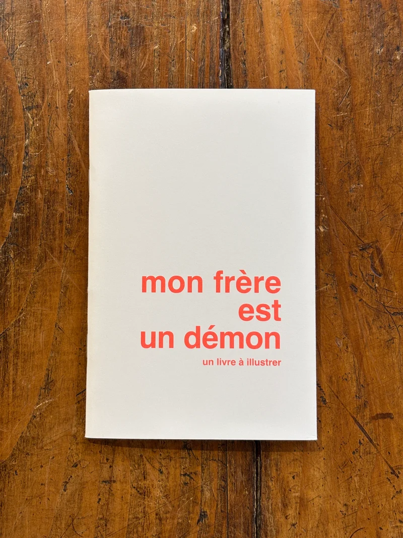 Carnet Mon Frère Est Un Démon - Supereditions