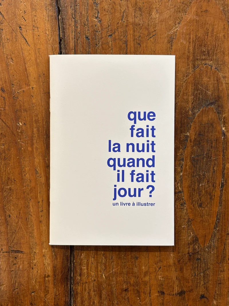 Carnet Que Fait La Nuit - Supereditions