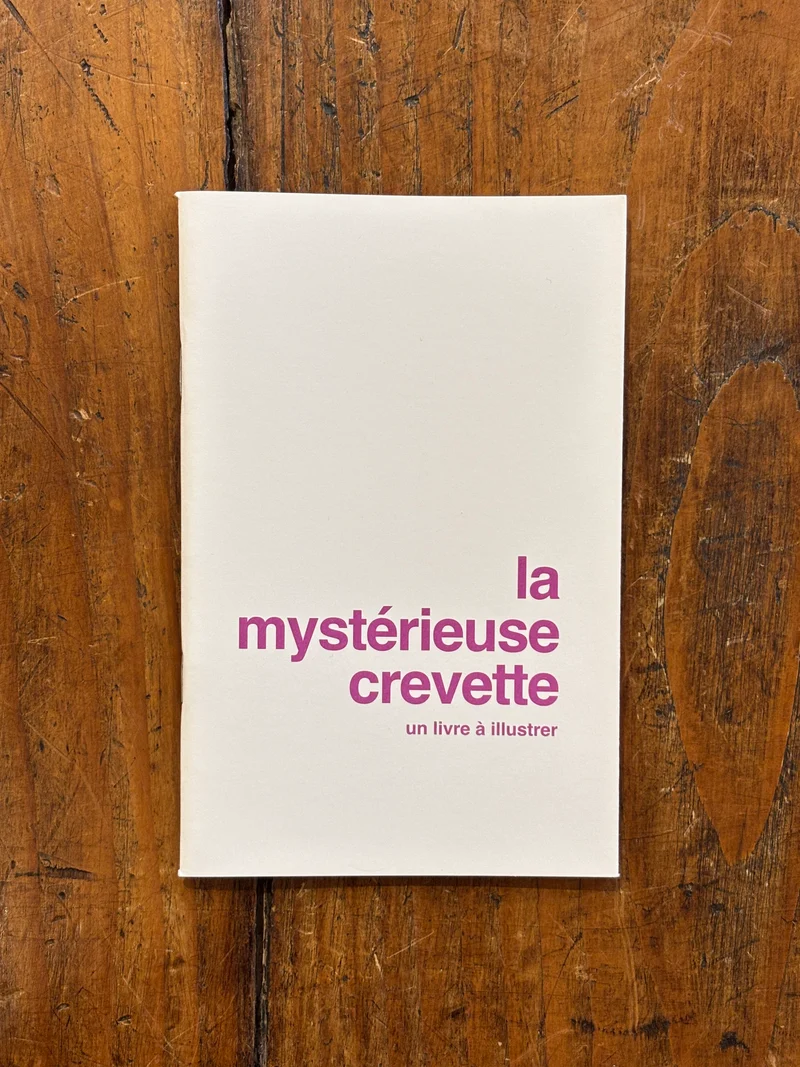 Carnet La Mystérieuse Crevette - Supereditions