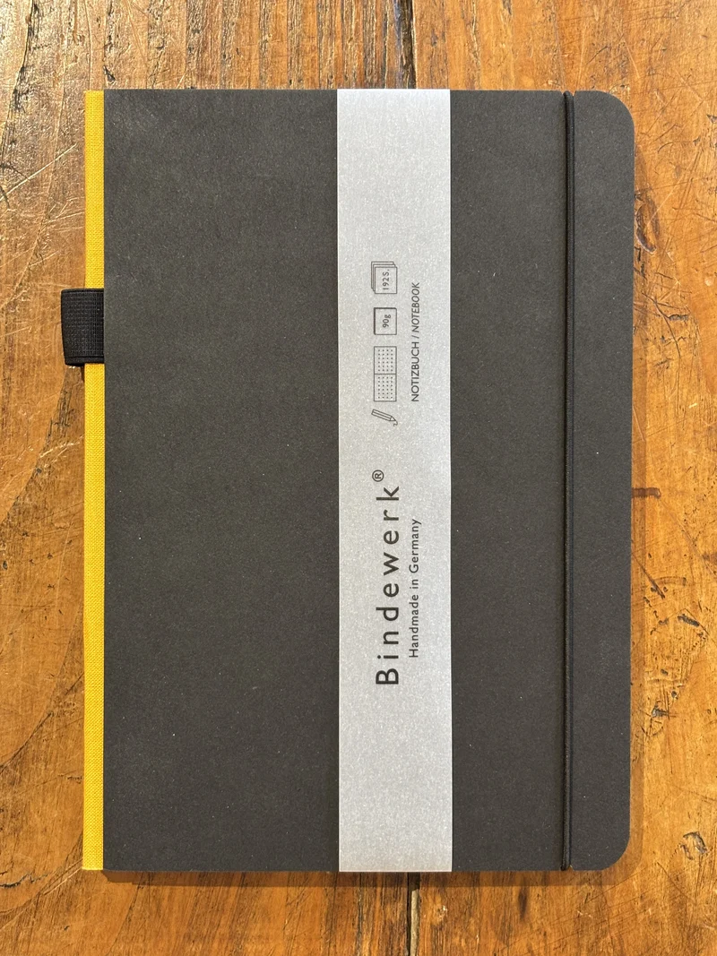 Carnet A5 Contemporary Jaune - Bindewerk