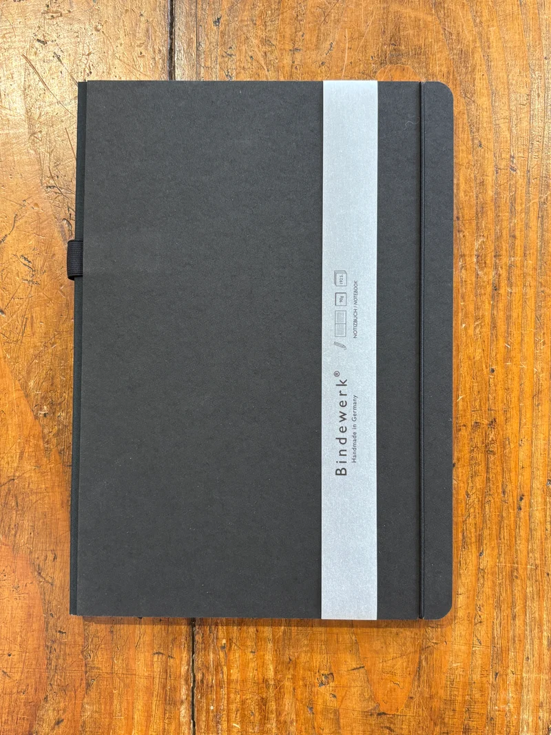 Carnet A4 Contemporary Noir - Bindewerk