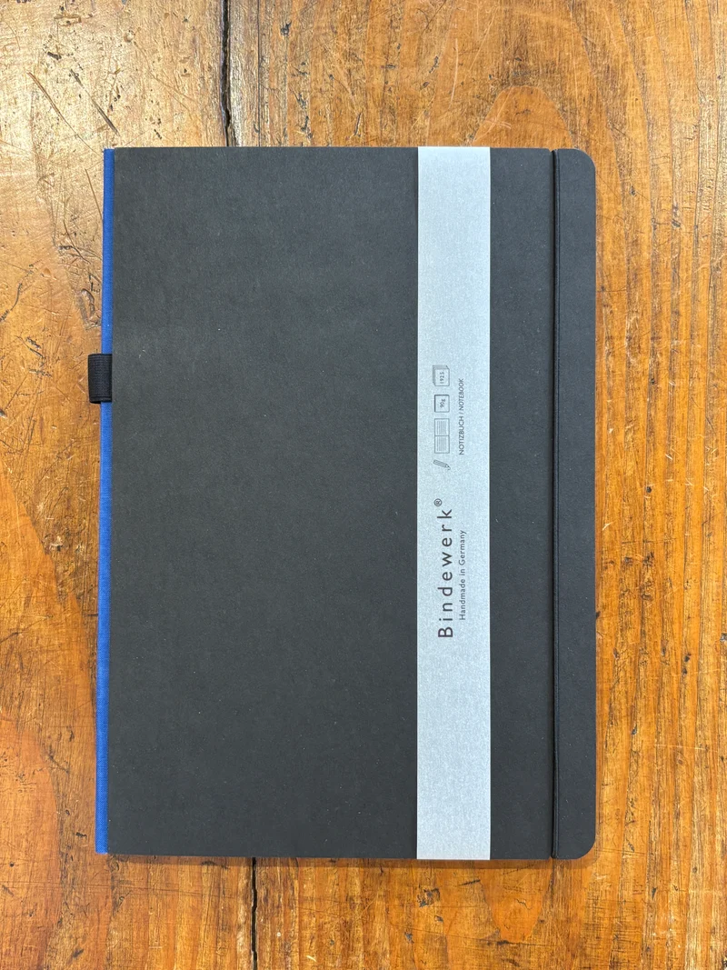 Carnet A4 Contemporary Bleu - Bindewerk