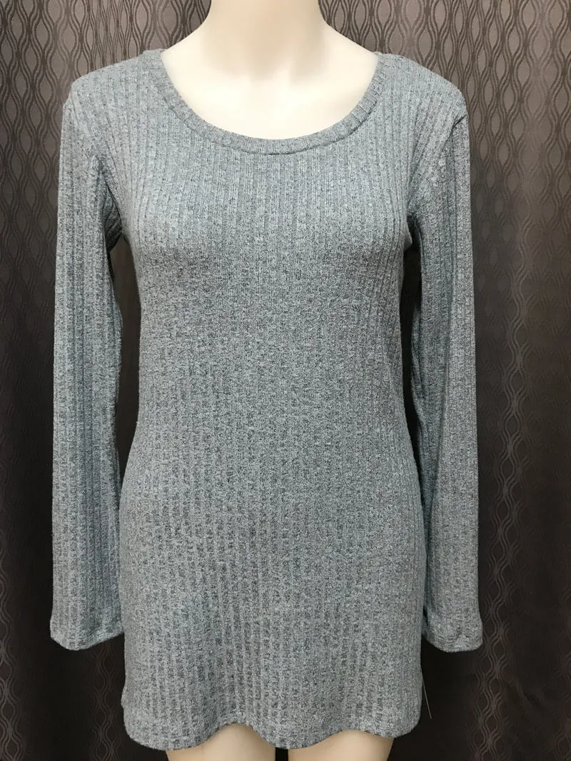 Tunique Tricot Bleu